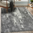 thumbnail image 1 of Luxe Weavers Modern Abstract Dark Gray 8x10 Area Rug, Stain Resistant Carpet, 1 of 8