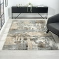 thumbnail image 1 of Luxe Weavers Modern Abstract Distressed Beige 6x9 Area Rug for Living Rooms and Bedrooms, 1 of 8