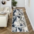 thumbnail image 1 of Luxe Weavers Modern Abstract Ivory 2x7 Area Rug, Stain Resistant Carpet, 1 of 9