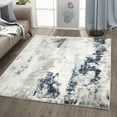 thumbnail image 1 of Luxe Weavers Modern Abstract Ivory 8x10 Area Rug, Stain Resistant Carpet, 1 of 9