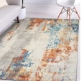 thumbnail image 1 of Luxe Weavers Modern Abstract Multi 5x7 Area Rug, Stain Resistant Carpet, 1 of 8