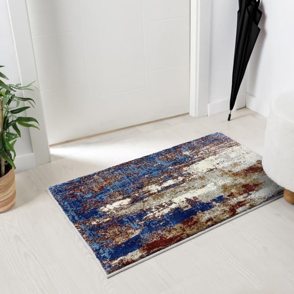 Luxe Weavers Modern Abstract Passion 2x3 Area Rug, Stain Resistant Carpet