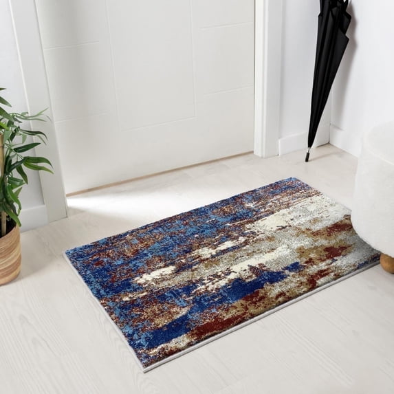 Luxe Weavers Modern Abstract Passion 2x3 Area Rug, Stain Resistant Carpet