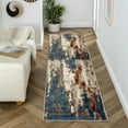 thumbnail image 1 of Luxe Weavers Modern Abstract Passion 2x7 Area Rug, Stain Resistant Carpet, 1 of 8