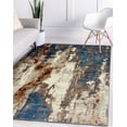 thumbnail image 1 of Luxe Weavers Modern Abstract Passion 6x9 Area Rug, Stain Resistant Carpet, 1 of 7