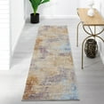 thumbnail image 1 of Luxe Weavers Modern Artistic Pastel Multicolor 2x7 Area Rug for Living Room and Bedroom, 1 of 6