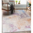 thumbnail image 1 of Luxe Weavers Modern Artistic Pastel Multicolor 4x5 Area Rug for Living Room and Bedroom, 1 of 7
