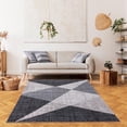 thumbnail image 1 of Luxe Weavers Modern Geometric Gray 8x10 Area Rug, Stain-Resistant Carpet, 1 of 8