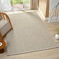 thumbnail image 1 of Luxe Weavers Modern Farmhouse Brown 8x10 Area Rug Zigzag Pattern Carpet, 1 of 9