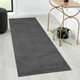 thumbnail image 1 of Luxe Weavers Moroccan Diamond Charcoal 2x7 Hallway Runner Rug, 1 of 8