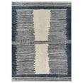 thumbnail image 1 of Luxe Weavers Moroccan Geometric Navy 9x12 Area Rug, Abstract Stripe Carpet, 1 of 9
