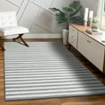 thumbnail image 1 of Luxe Weavers Moroccan Lines Area Rug Gray 5x7, Easy Clean Modern Home Décor Rug, 1 of 9