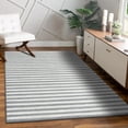 thumbnail image 1 of Luxe Weavers Moroccan Lines Area Rug Gray 8x10, Easy Clean Modern Home Décor Rug, 1 of 9