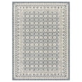 thumbnail image 1 of Luxe Weavers Moroccan Trellis Blue 5x7 Area Rug, Modern Floral Carpet, 1 of 9