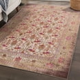 thumbnail image 1 of Luxe Weavers Non-Shedding Vintage Bohemian Floral Area Rug Cream 8x10, 1 of 6