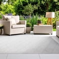 thumbnail image 1 of Luxe Weavers Non-Slip Washable Outdoor Mushroom 5x7 Area Rug, Modern Geometric Carpet, 1 of 9