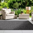 thumbnail image 1 of Luxe Weavers Non-Slip Washable Outdoor Smoke 6x9 Area Rug, Modern Geometric Carpet, 1 of 9