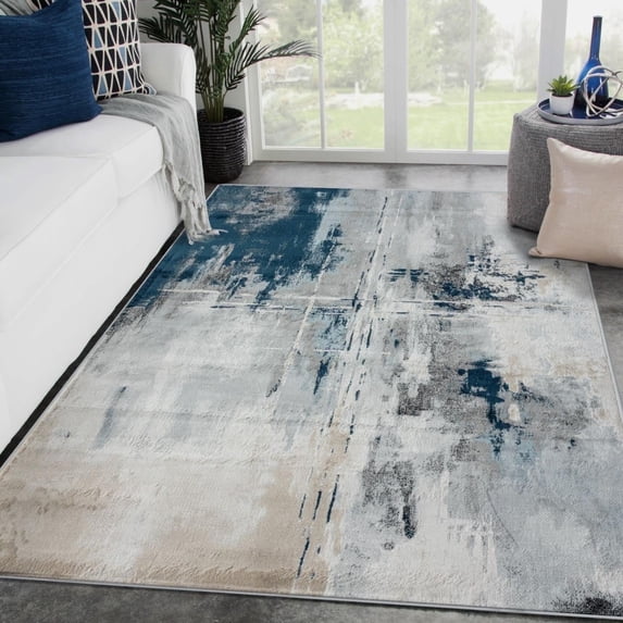 Luxe Weavers Olimpia Modern Artistic Abstract Area Rug