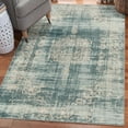 thumbnail image 1 of Luxe Weavers Oriental Floral Medallion Blue 8x10 Area Rug Vintage Carpet for Living Room, 1 of 6