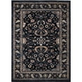 thumbnail image 1 of Luxe Weavers Oriental Navy 5x7 Area Rug Non-Shedding Floral Carpet, 1 of 5
