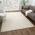 thumbnail image 1 of Luxe Weavers Palm Leaf Cream 4x6 Area Rug, Neutral Carpet, 1 of 9