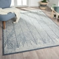 thumbnail image 1 of Luxe Weavers Tribal Geometric Blue 4x6 Area Rug, Stain Resistant Carpet, 1 of 9