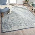thumbnail image 1 of Luxe Weavers Tribal Geometric Blue 9x12 Area Rug, Stain Resistant Carpet, 1 of 10