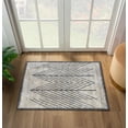 thumbnail image 1 of Luxe Weavers Tribal Geometric Gray 2x3 Area Rug, Stain Resistant Carpet, 1 of 8