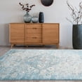 thumbnail image 1 of Luxe Weavers Victoria 4620 Distressed Floral Area Rug Carpet, Blue / Size 2x3, 1 of 6