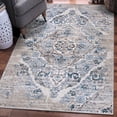 thumbnail image 1 of Luxe Weavers Victoria 4620 Distressed Floral Area Rug Carpet, Cream 3 Pcs Set, 1 of 8