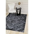thumbnail image 1 of Luxe Weavers Victoria 4620 Distressed Floral Area Rug Carpet, Gray / Size 5x7, 1 of 5