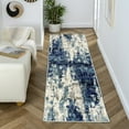 thumbnail image 1 of Luxe Weavers Victoria Collection 9084 Light Blue 2x7 Abstract Area Rug, 1 of 9