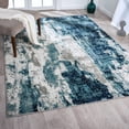 thumbnail image 1 of Luxe Weavers Victoria Collection 9084 Light Blue 9x12 Abstract Area Rug, 1 of 10