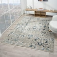 thumbnail image 1 of Luxe Weavers Vintage Floral Blue 5x7 Area Rug, Indoor Carpet, 1 of 11