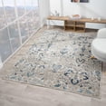 thumbnail image 1 of Luxe Weavers Vintage Floral Blue 6x9 Area Rug, Indoor Carpet, 1 of 11