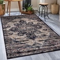 thumbnail image 1 of Luxe Weavers Waterloo Collection Floral Area Rug 8744 Navy Size 8x10, 1 of 6