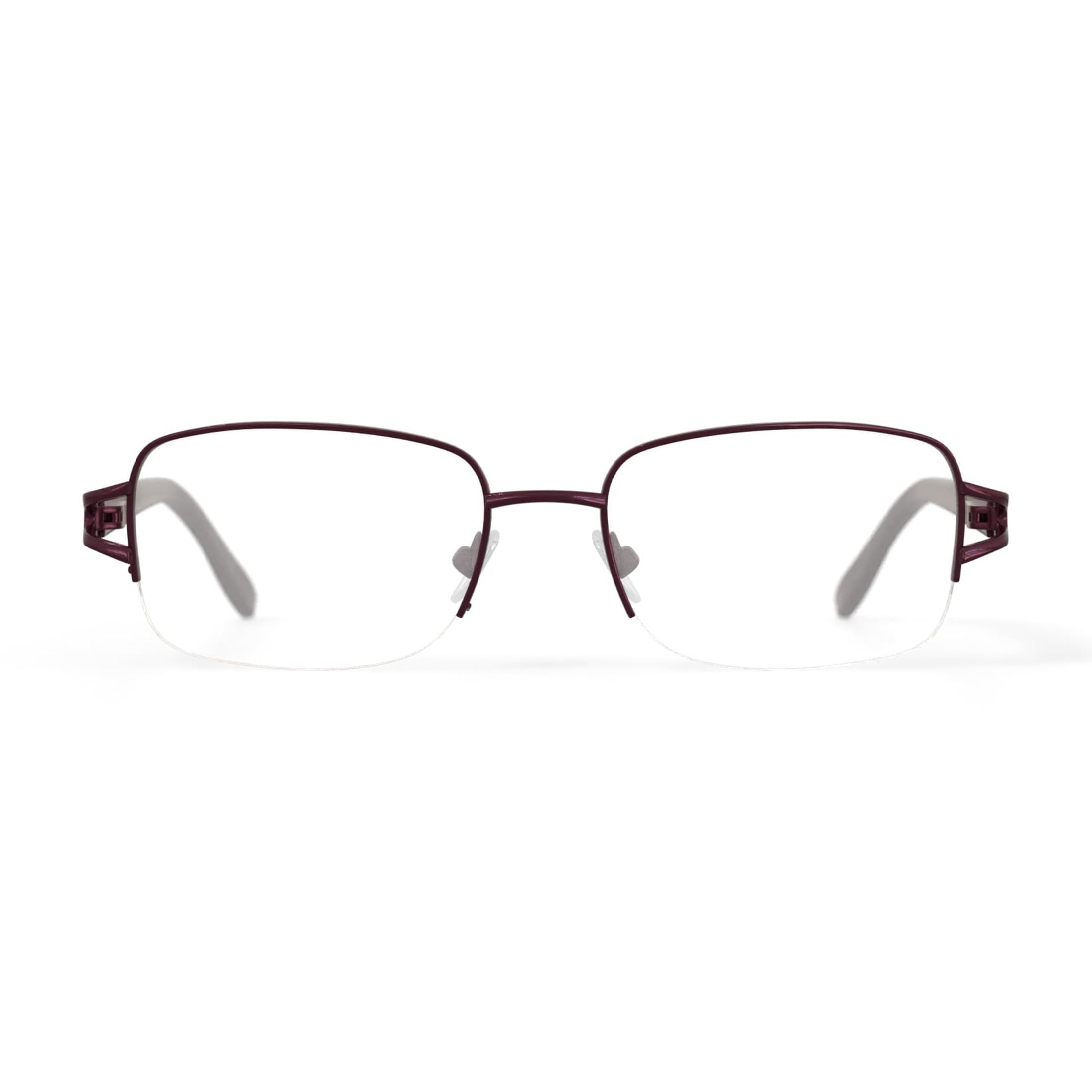 Luxe Women's WLO416 Rectangular Prescription Eyeglasses with Case