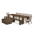 thumbnail image 1 of Luxe by East West Furniture 10 Pieces Extendable Dining Set Includes a Rectangle Kitchen Table, 1 of 3