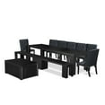 thumbnail image 1 of Luxe by East West Furniture 10-piece Dining Room Table Set a Rectangular Kitchen Table with a coffee Table, 1 of 3