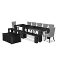 thumbnail image 1 of Luxe by East West Furniture 10-piece Dining Room Table Set a Rectangular Kitchen Table with a coffee Table, 1 of 3
