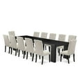 thumbnail image 1 of Luxe by East West Furniture 13-piece Modern Dining Room Table Set a Rectangular Kitchen Table, 1 of 3