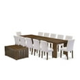 thumbnail image 1 of Luxe by East West Furniture 14 Pieces Extendable Dining Set Includes a Rectangle Kitchen Table, 1 of 10