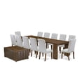 thumbnail image 1 of Luxe by East West Furniture 14 Pieces Extendable Dining Set Includes a Rectangle Kitchen Table, 1 of 10