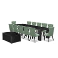 thumbnail image 1 of Luxe by East West Furniture 14-piece Dining Room Table Set a Rectangular Kitchen Table with a coffee Table, 1 of 3