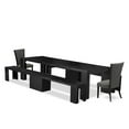 thumbnail image 1 of Luxe by East West Furniture 5-piece Dining Room Table Set a Rectangular Dining Table, 1 of 3
