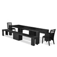 thumbnail image 1 of Luxe by East West Furniture 5-piece Modern Dining Room Table Set a Rectangular Dining Table, 1 of 3