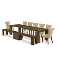 thumbnail image 1 of Luxe by East West Furniture 9 Pieces Extendable Dining Set Includes a Rectangle Kitchen Table, 1 of 10