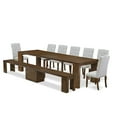 thumbnail image 1 of Luxe by East West Furniture 9 Pieces Extendable Dining Set Includes a Rectangle Kitchen Table, 1 of 6