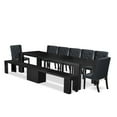 thumbnail image 1 of Luxe by East West Furniture 9-piece Dining Room Table Set a Rectangular Dining Table, 1 of 3