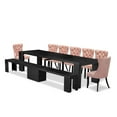 thumbnail image 1 of Luxe by East West Furniture 9-piece Dining Room Table Set a Rectangular Dining Table, 1 of 3
